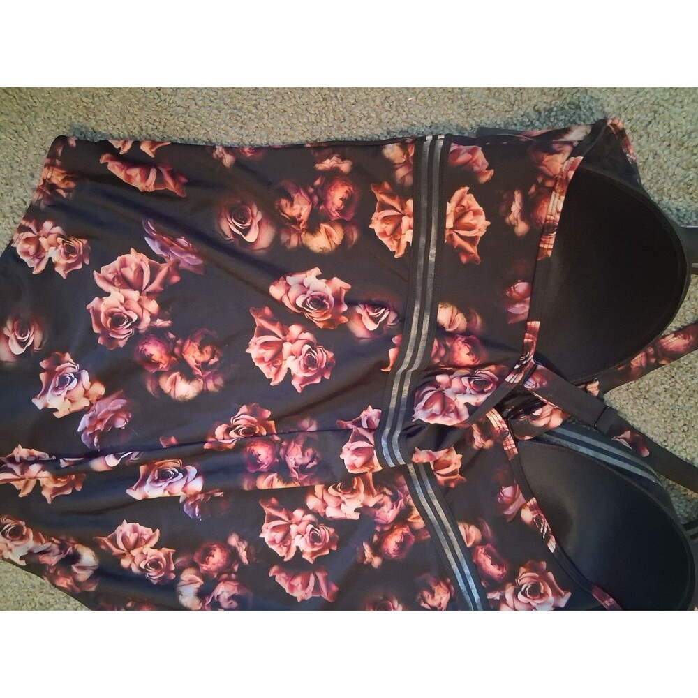torrid 1 piece triangle mesh swimsuit new with tags size 4 size 26 size 4x - Picture 7 of 7